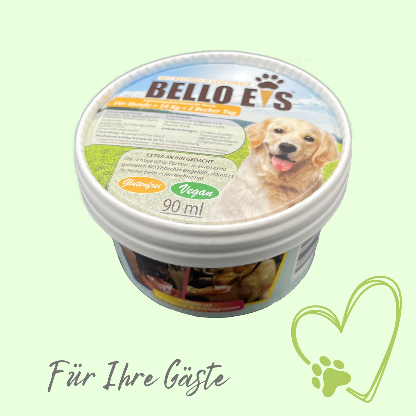 BELLO EIS GastroBox 96 Stück